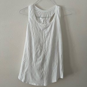 LULULEMON white racerback tank top